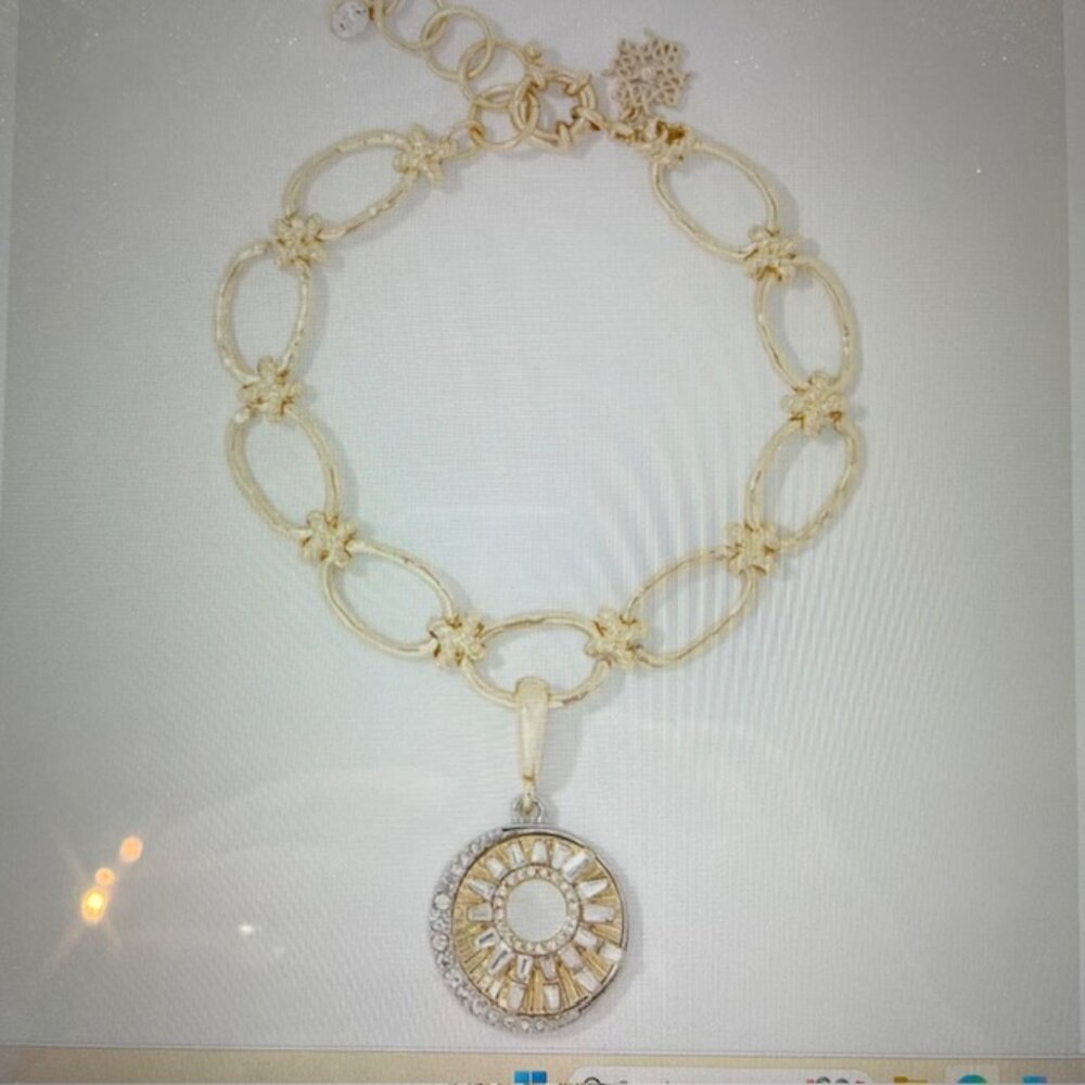 NWT Mother of Pearl Charm Bracelet from White House Black Market